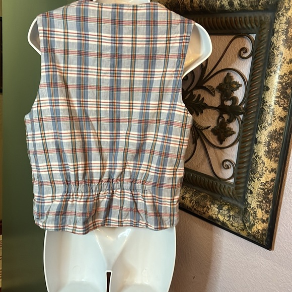 🎉HP🎉Vintage Casey & Max | Patchwork Quilt Vest| Size M - Picture 4 of 9